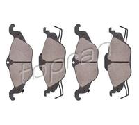 Pastiglie freno Assale anteriore 205 780 TOPRAN per OPEL ASTRA G Hatchback