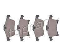 Pastiglie freno Assale anteriore 206 509 TOPRAN per OPEL ASTRA H Familiare