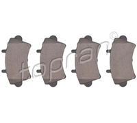 Pastiglie freno Assale anteriore 207 088 TOPRAN per RENAULT OPEL NISSAN