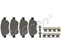 Pastiglie freno Assale anteriore 207 648 TOPRAN per OPEL CORSA D ADAM