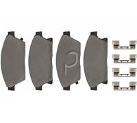 Pastiglie freno Assale anteriore 208 007 TOPRAN per OPEL CHEVROLET VAUXHALL
