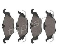 Pastiglie freno Assale anteriore 208 499 TOPRAN per OPEL ASTRA G Hatchback