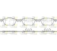 Pastiglie freno Assale anteriore 21082.00 ROADHOUSE per FORD MAZDA VOLVO