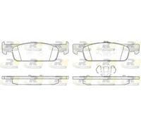 ROAD HOUSE 4432154000 Pastiglie Dacia Logan-Renault Clio