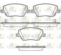 Pastiglie freno Assale anteriore 21695.02 ROADHOUSE per FIAT TIPO Tre volumi