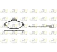 Pastiglie freno Assale anteriore 2414.01 ROADHOUSE per FIAT LANCIA FORD