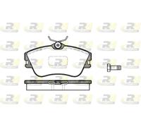 Pastiglie freno Assale anteriore 2480.00 ROADHOUSE per VW TRANSPORTER T4 Autobus