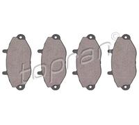 Pastiglie freno Assale anteriore 300 637 TOPRAN per FORD TRANSIT Autobus