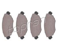 Pastiglie freno Assale anteriore 301 958 TOPRAN per FORD MONDEO III Tre volumi