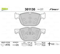Pastiglie freno Assale anteriore 301130 VALEO per BMW X5 X6 X4