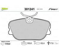 Pastiglie freno Assale anteriore 301241 VALEO per MERCEDES-BENZ 190