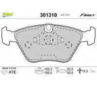 VALEO 301310 Kit pastiglie freni