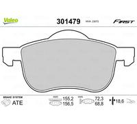 Pastiglie freno Assale anteriore 301479 VALEO per VOLVO V70 I S80 I V70 II S60 I