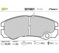 VALEO Kit pastiglie freni 301661 – Anteriore per Opel Frontera B