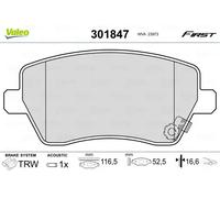 VALEO 301847 Kit pastiglie freni