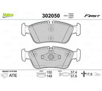 Pastiglie freno Assale anteriore 302050 VALEO per BMW 3 1 3 Touring
