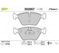 VALEO 302067 Kit pastiglie freni