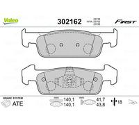 VALEO 302162 Kit pastiglie freni