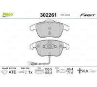 VALEO 302261 Kit pastiglie freni