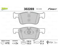 VALEO 302269 Kit pastiglie freni