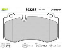 Pastiglie freno Assale anteriore 302283 VALEO per MERCEDES-BENZ CLASSE S CLS SL