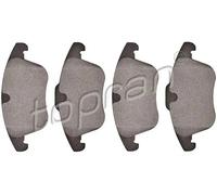 Pastiglie freno Assale anteriore 303 966 TOPRAN per FORD VOLVO LAND ROVER