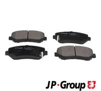 Pastiglie freno Assale anteriore 3863604710 JP GROUP per MAZDA CX-5 CX-5 Van