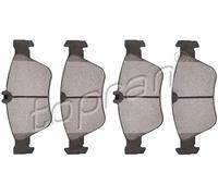 Pastiglie freno Assale anteriore 400 518 TOPRAN per MERCEDES-BENZ CLASSE E CLK