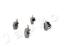 Pastiglie freno Assale anteriore 500043 JAPKO per VW SKODA AUDI SEAT