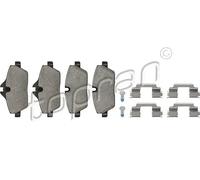 Pastiglie freno Assale anteriore 501 142 TOPRAN per MINI BMW