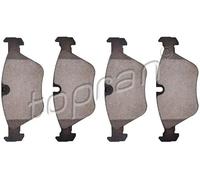 Pastiglie freno Assale anteriore 501 240 TOPRAN per BMW X3