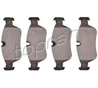 Pastiglie freno Assale anteriore 501 243 TOPRAN per BMW 3 1