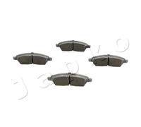 Pastiglie freno Assale anteriore 501002 JAPKO per NISSAN NOTE