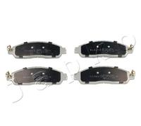 Pastiglie freno Assale anteriore 501003 JAPKO per NISSAN RENAULT