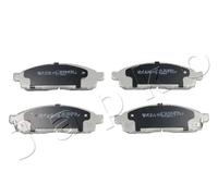 JAPKO 50128 Kit pastiglie freni
