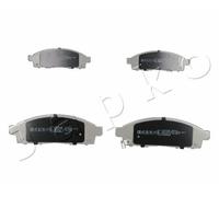 Pastiglie freno Assale anteriore 50504 JAPKO per MITSUBISHI FIAT