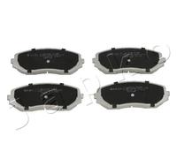 Pastiglie freno Assale anteriore 50802 JAPKO per SUZUKI GRAND VITARA II