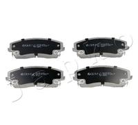 Japko Kit pastiglie freni 50913 – Assale anteriore, freno a disco per Lancia, Chrysler