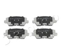 Pastiglie freno Assale anteriore 50K33 JAPKO per KIA PICANTO III