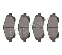 Pastiglie freno Assale anteriore 600 599 TOPRAN per TOYOTA AVENSIS Familiare