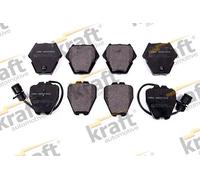 Pastiglie freno Assale anteriore 6000392 KRAFT AUTOMOTIVE per AUDI 100 C4 Avant
