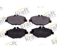 Pastiglie freno Assale anteriore 6001220 KRAFT AUTOMOTIVE per MERCEDES-BENZ