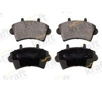 Pastiglie freno Assale anteriore 6001710 KRAFT AUTOMOTIVE per RENAULT OPEL