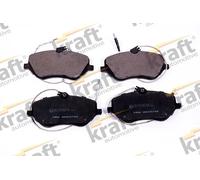 Pastiglie freno Assale anteriore 6005740 KRAFT AUTOMOTIVE per PEUGEOT CITROËN