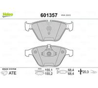 Pastiglie freno Assale anteriore 601357 VALEO per BMW 5 6 6 Cabriolet 5 Touring