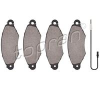 Pastiglie freno Assale anteriore 700 629 TOPRAN per NISSAN RENAULT