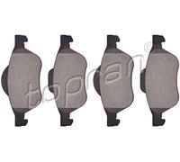 Pastiglie freno Assale anteriore 700 630 TOPRAN per RENAULT SCÉNIC II MEGANE II