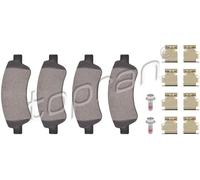 Pastiglie freno Assale anteriore 721 237 TOPRAN per CITROËN PEUGEOT DS OPEL