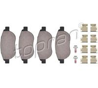 Pastiglie freno Assale anteriore 721 239 TOPRAN per CITROËN PEUGEOT