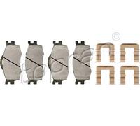 Pastiglie freno Assale anteriore 820 277 TOPRAN per KIA HYUNDAI